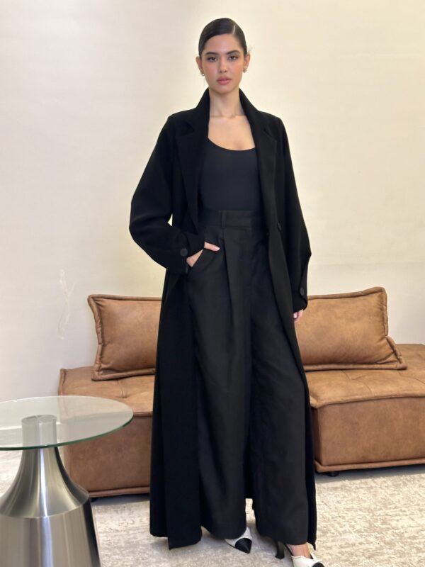 ⁦Abaya Blazer with belt⁩ - الصورة ⁦7⁩