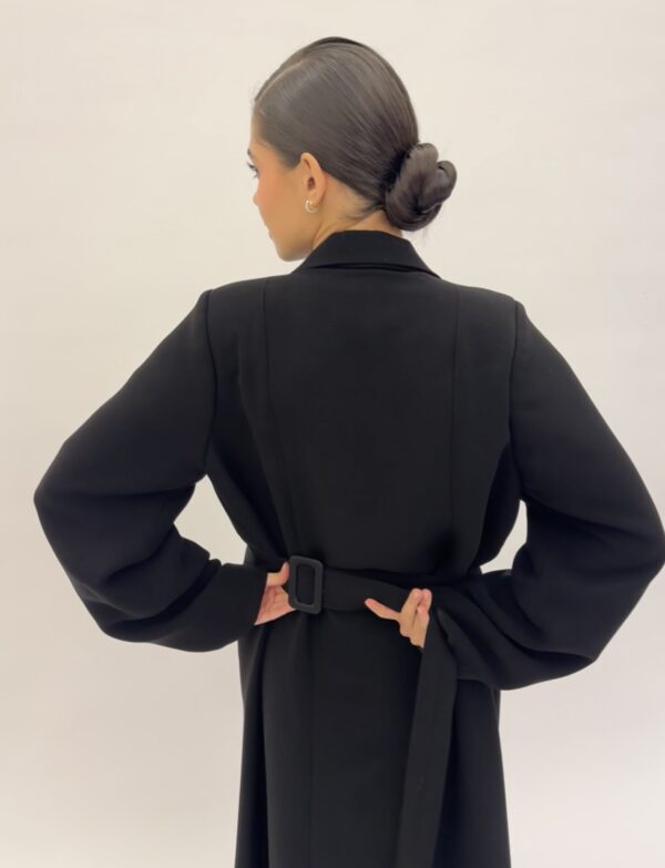⁦Abaya Blazer with belt⁩ - الصورة ⁦3⁩