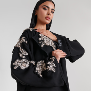 Alternative view of Embroidered Abaya