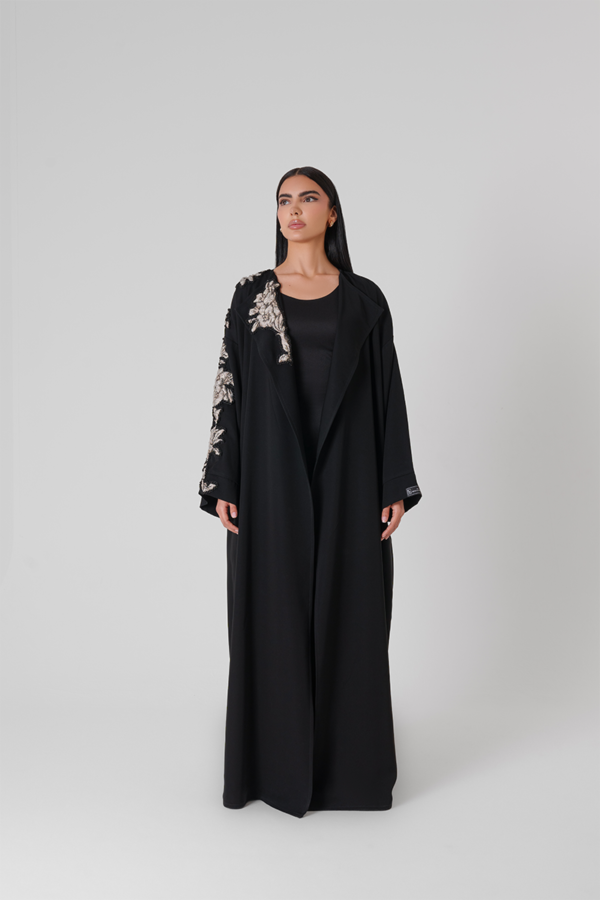⁦Embroidered Abaya⁩ - الصورة ⁦3⁩